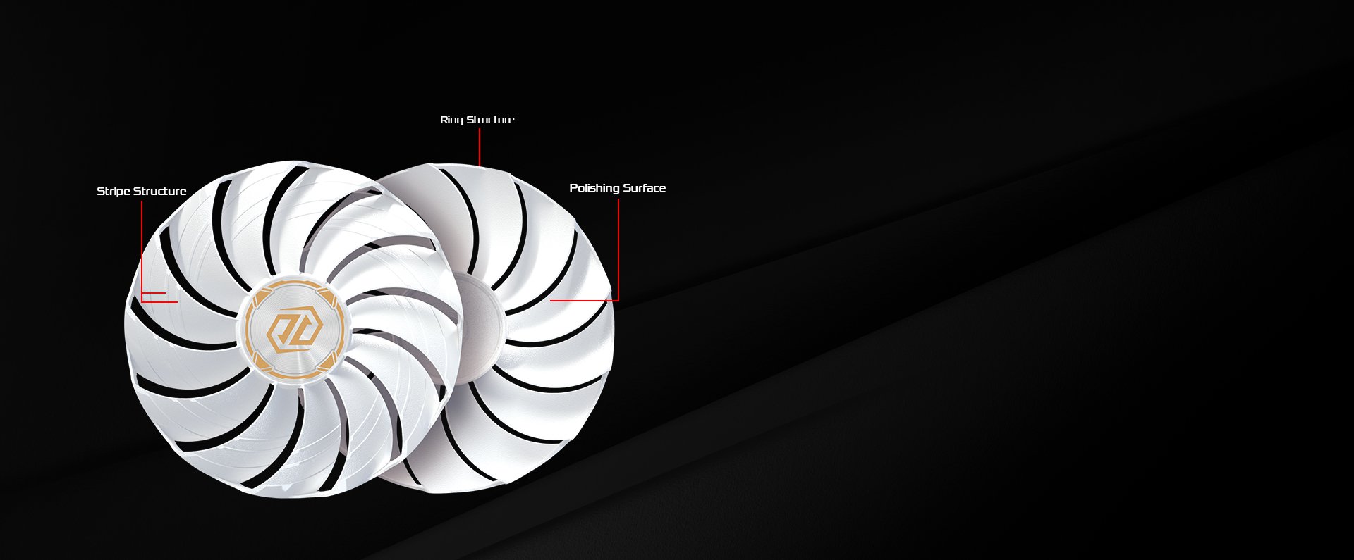 VGA Striped Ring Fan(7000)